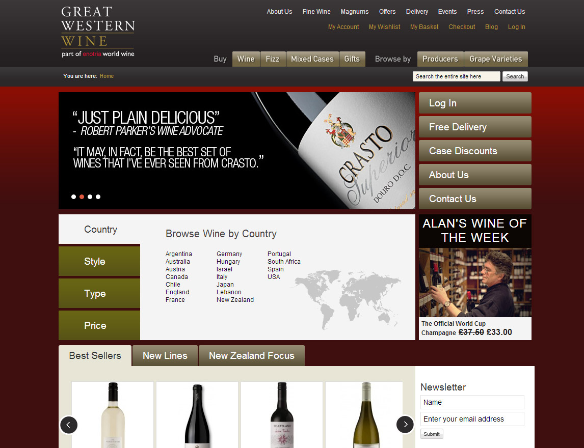 Great Western Wine Nameless
